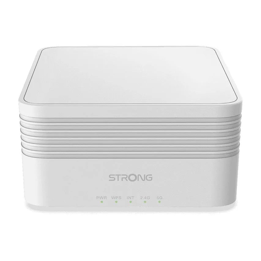 MESHTRIAX3000 - Sistema Mesh Strong Tr�o extensor Atria AX3000,3 3unidades, Wifi6, 574Mbps a 2,4GHz + 2402Mbps a 5GHz. Velocidad de hasta 3000 Mbit/s. (MESHTRIAX3000)