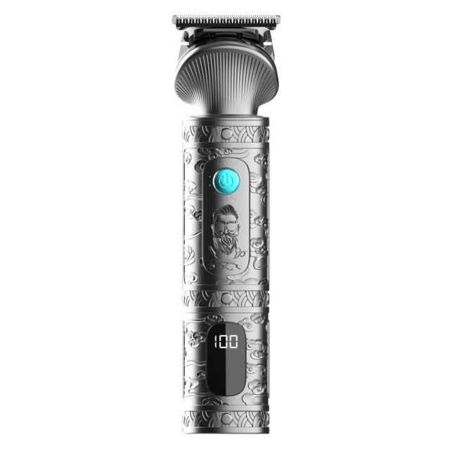 04458 - Perfiladora CecotecPrecisionCare Samurai Profiling, Multigrooming con 6 cabezales, 10 peines para diferentes zonas, cuchilla de acero inoxidable y 170 minutos de autonom�a. (04458)