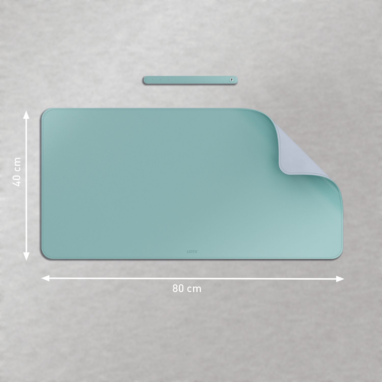 5382-00-51 - Alfombrilla de Escritorio Leitz 80x40cm Verde Menta (5382-00-51)