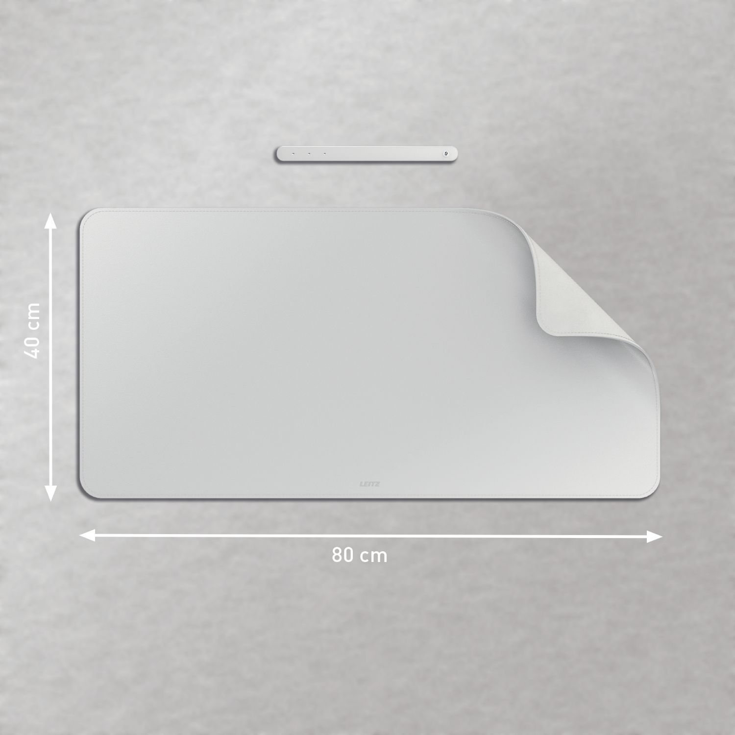 5382-00-85 - Alfombrilla de Escritorio Leitz 80x40cm Gris Claro (5382-00-85)