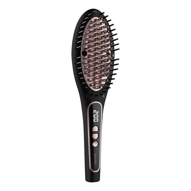 04215 - Cepillo alisador Cecotec Instantcare 900 Perfect brush con revestimiento de Queratina y aceite de Arg�n e i�n real.(04215)