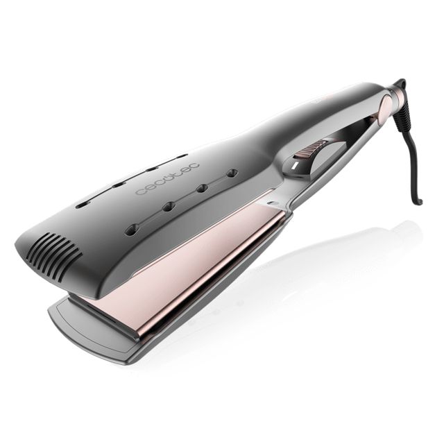 03400 - Plancha de Pelo Cecotec Ritualcare 950 Wet&Dry Max Car, placas anchas con revestimiento de aguacate (03400)