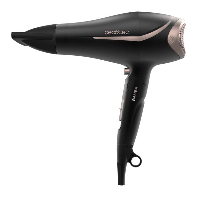 04414 - Secador de pelo plegable Cecotec IoniCare &Go Glow con 2200W de potencia, aire fr�o, boquilla y difusor. (04414)