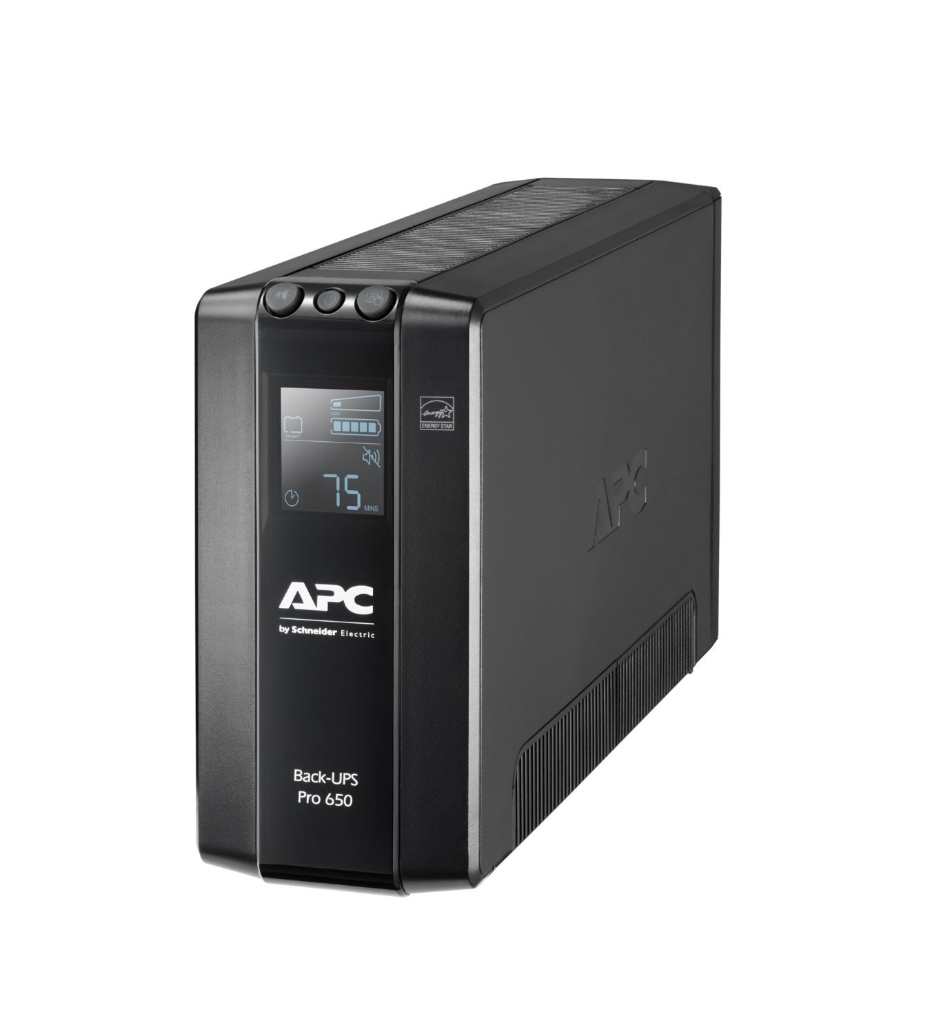 BR650MI - S.A.I. APC BACK UPS PRO BR L�nea Interactiva 650VA 390W Pantalla LCD 6 Tomas AC 1xUSB 2.0 2xRJ45 Negra (BR650MI)