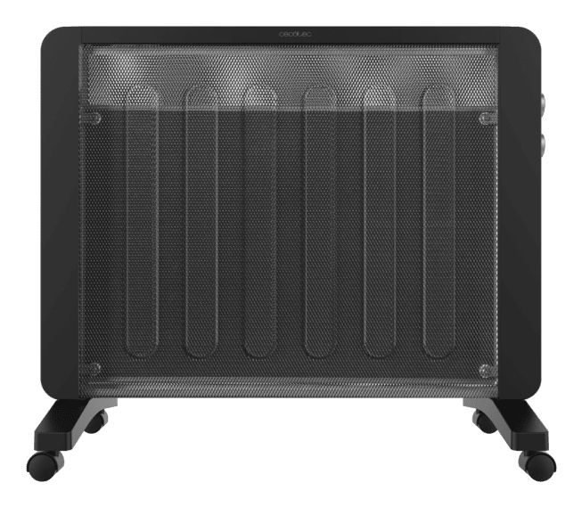 08266 - Placa radiante Cecotec Ready Warm 2000 Now, de mica con 2000 W, termostato ajustable y 2 niveles de potencia. (08266)