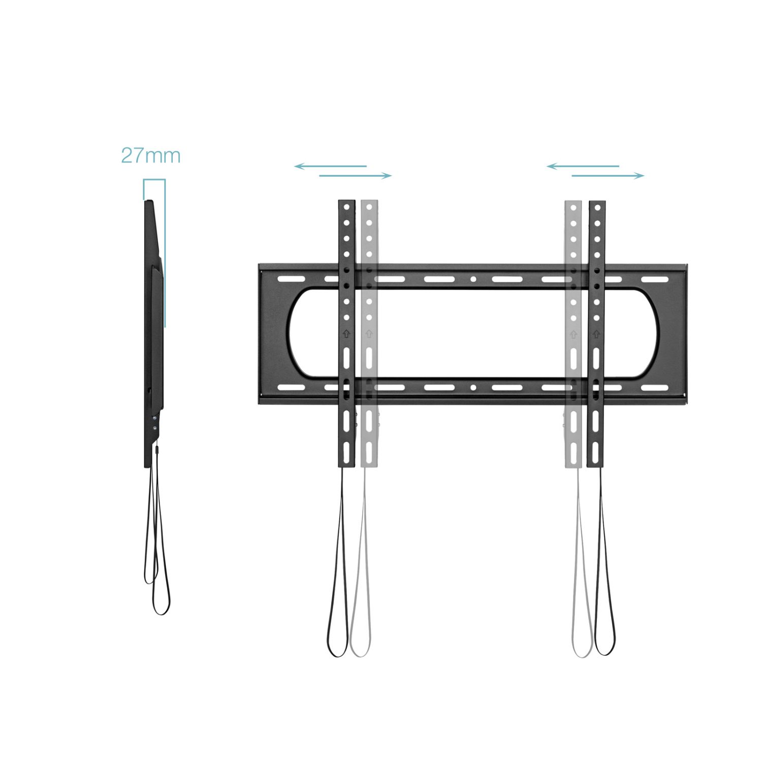 LP1084F-B - Soporte de Pared TooQ 37
