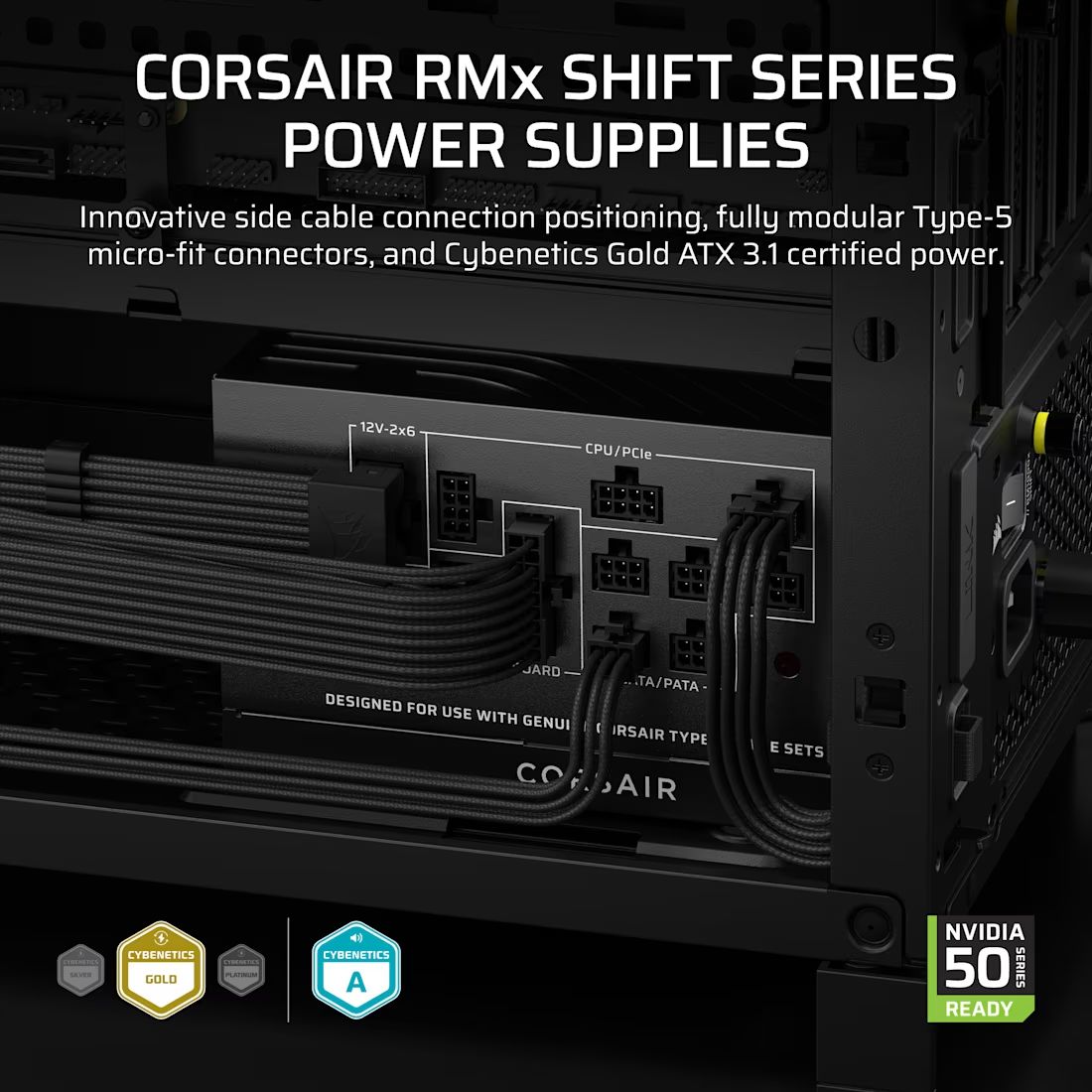 CP-9020300-EU - Fuente de Alimentaci�n Corsair RM1000X 1000W 80+Gold ATX Full Modular (CP-9020300-EU)