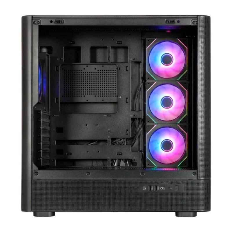 OUT7969 - Caja ABYSM GAMING Danube Sava H500 II Air ARGB ATX (AB123801) (OUT7969). Buen estado. Sin controladora de ventiladores. (OUTLET)