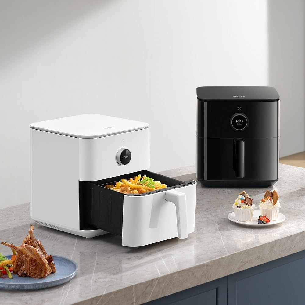 XIA-FRE SMT AIR FRY 6.5L WH - Freidora de Aire XIAOMI Smart Air Fryer 1800W 6.5L Temperatura Ajustable 40�/220�C Blanca (BHR7358EU)