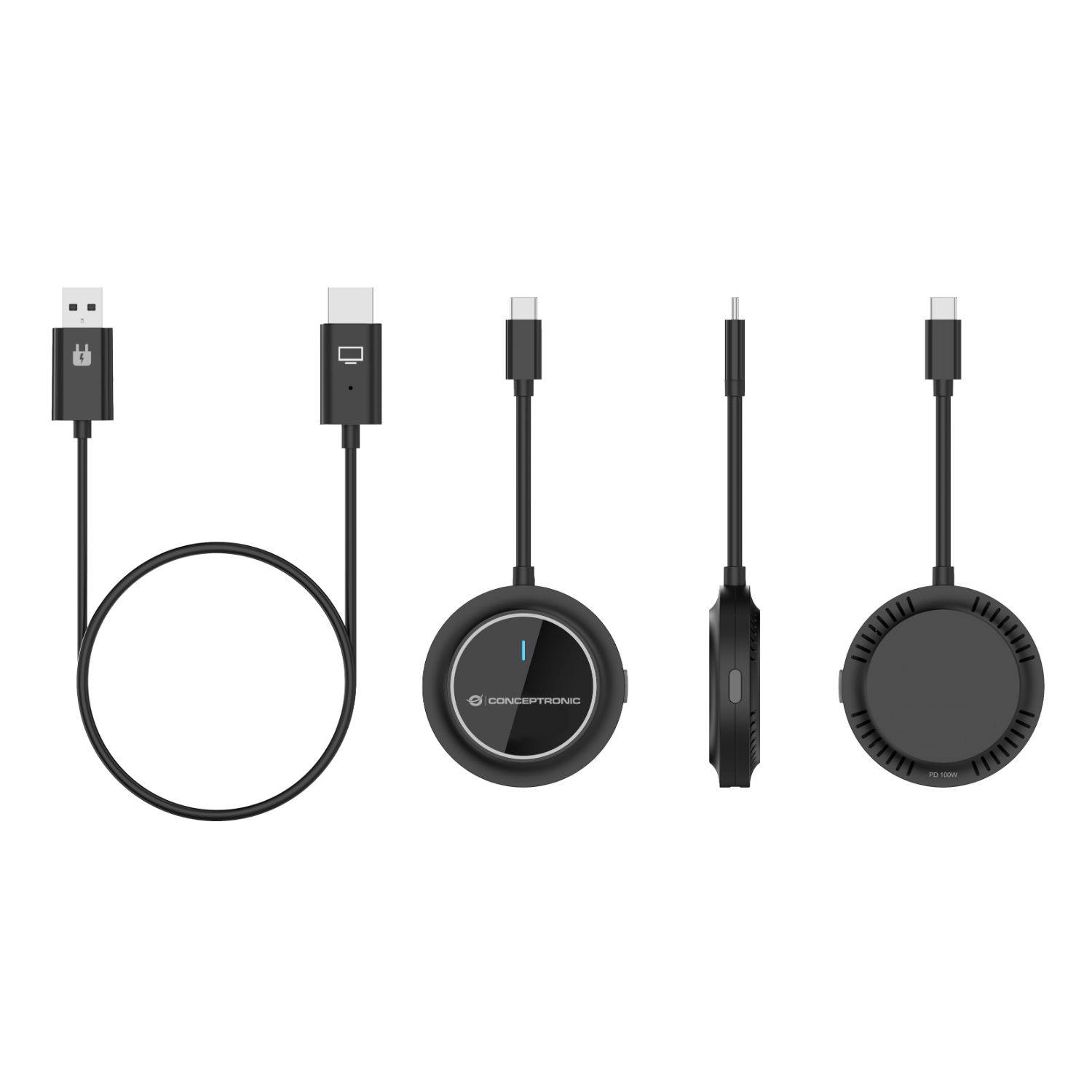 ATHERIC01B - Transmisor Inal�mbrico CONCEPTRONIC 1080p/60Hz HDMI 1.4 Negro (ATHERIC01B)