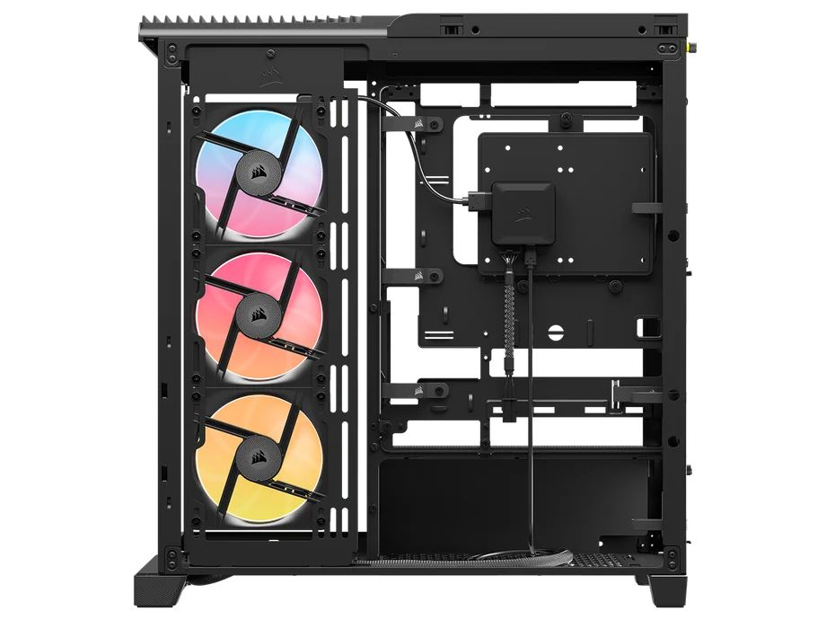 CC-9011316-WW - Caja Corsair FRAME 4500X LX-R Panel Lateral/Frontal de Cristal Templado RGB 2xUSB-A 3.0 1xUSB-C 3.1 ATX mATX Mini-ITX Negra (CC-9011316-WW)