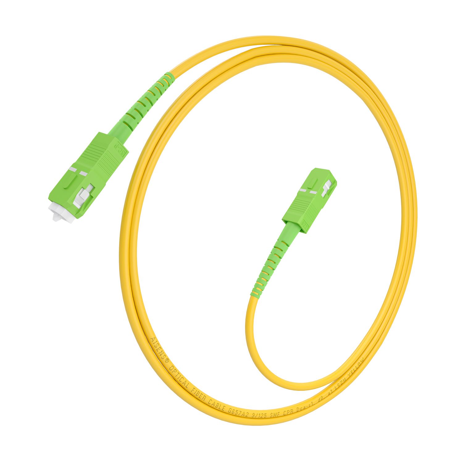 A152-0980 - Cable Fibra �ptica Aisens G657A2 3.0 9/125 SMF LSZH 2m Amarillo (A152-0980)