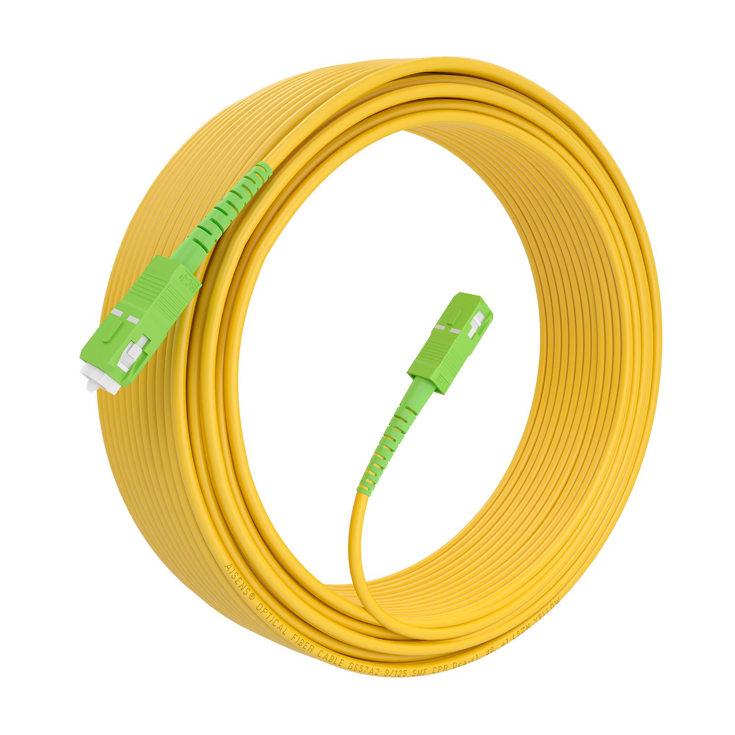 A152-0986 - Cable Fibra �ptica Aisens G657A2 3.0 9/125 SMF LSZH 20m Amarillo (A152-0986)