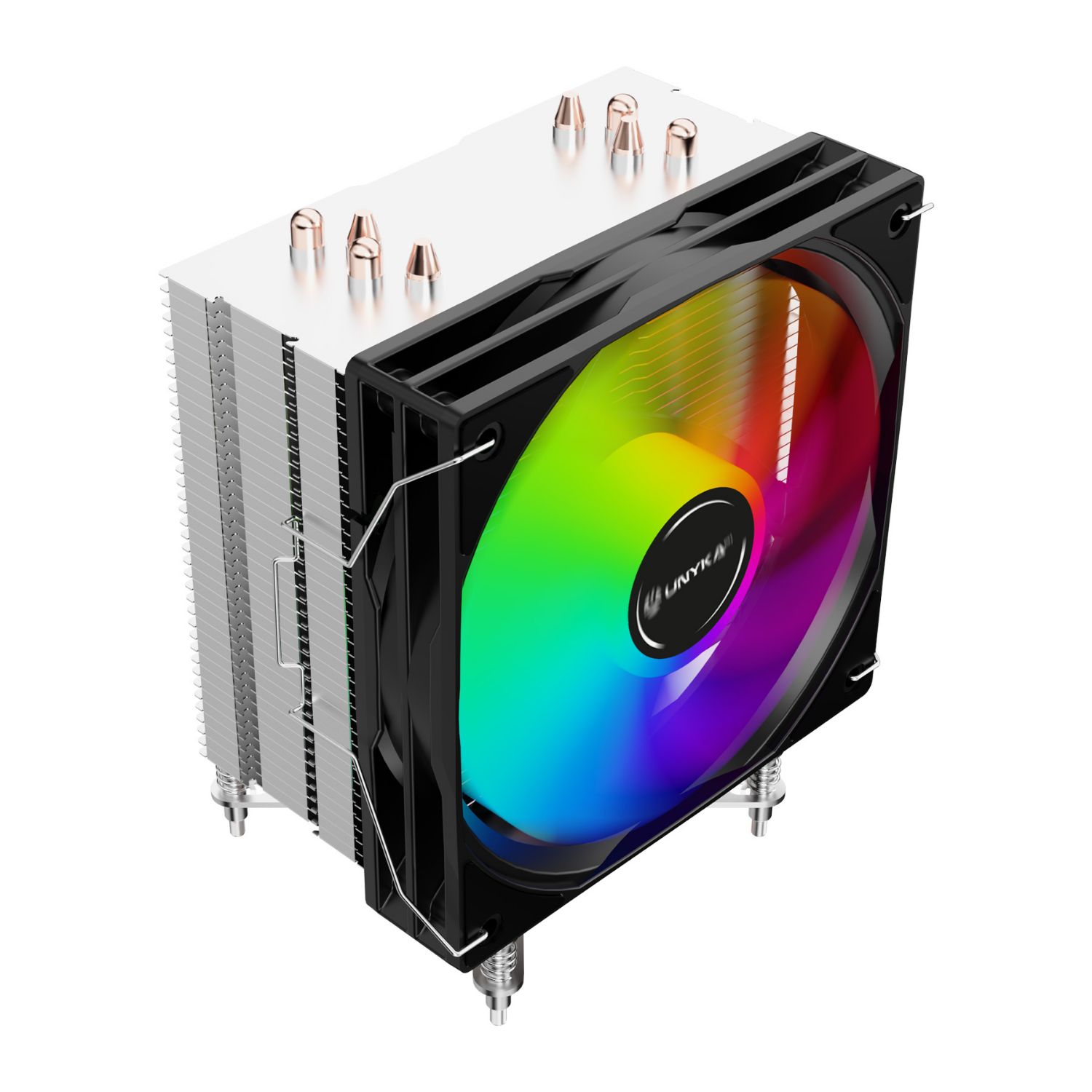 UK324012A - Ventilador Disipador CPU Unyka UNYCOOL H41 ARGB 122x75x153mm. (UK324012A)