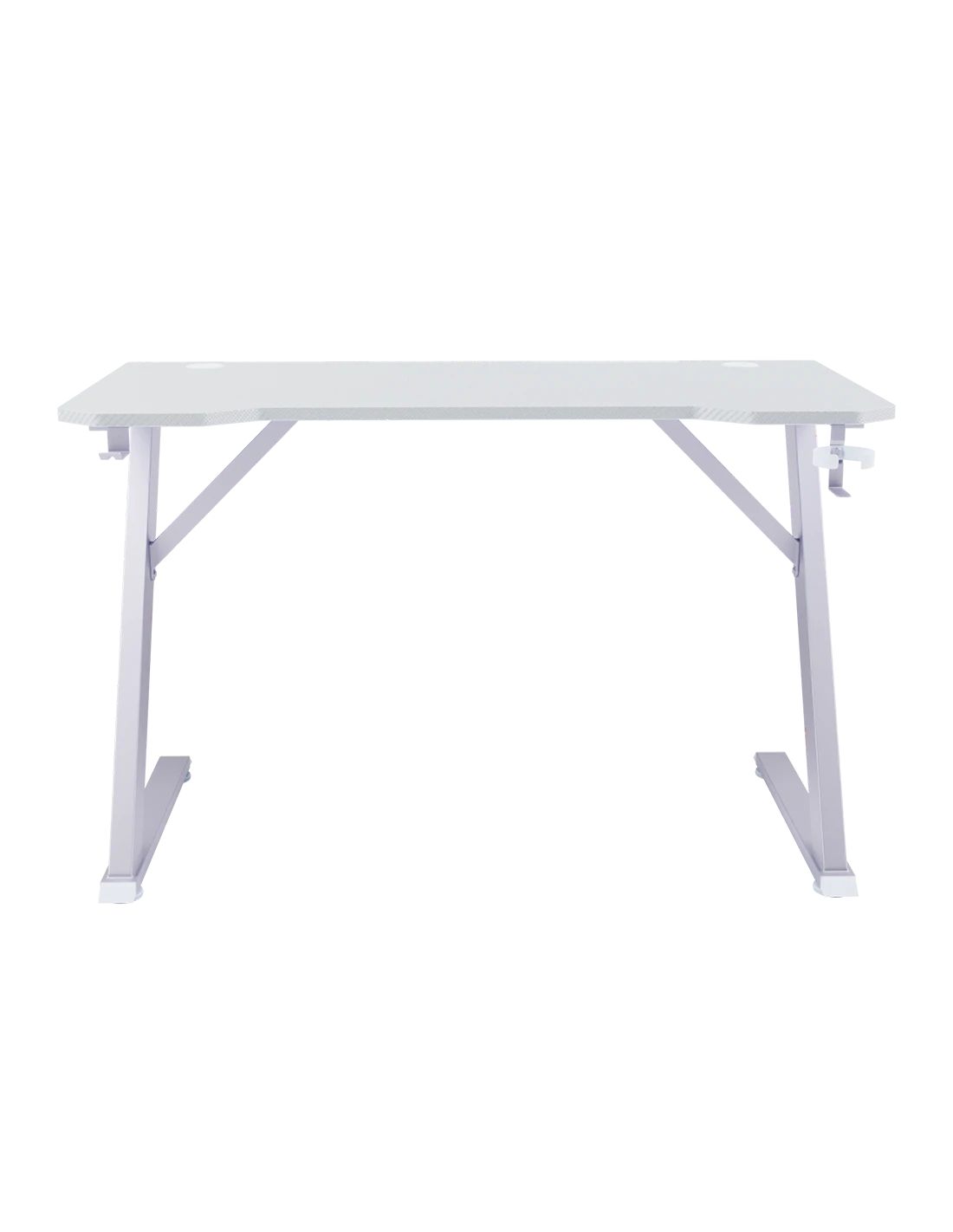 NS-DK-BELENORIV - Mesa Gaming NewSkill Belenor Ivory 120x60x75cm,soporta hasta 200Kg, soporte para auriculares y posavasos integrado. (NS-DK-BELENORIV)