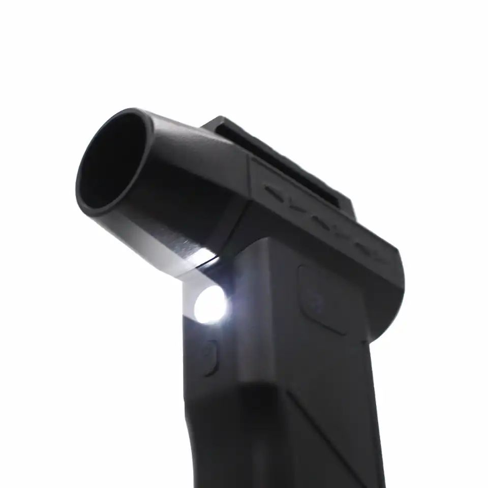 HJB-172 - Soplador de Mano DENVER Carga por USB-C 6000mAh Luz LED 2 Boquillas de limpieza nEGRO (HJB-172)