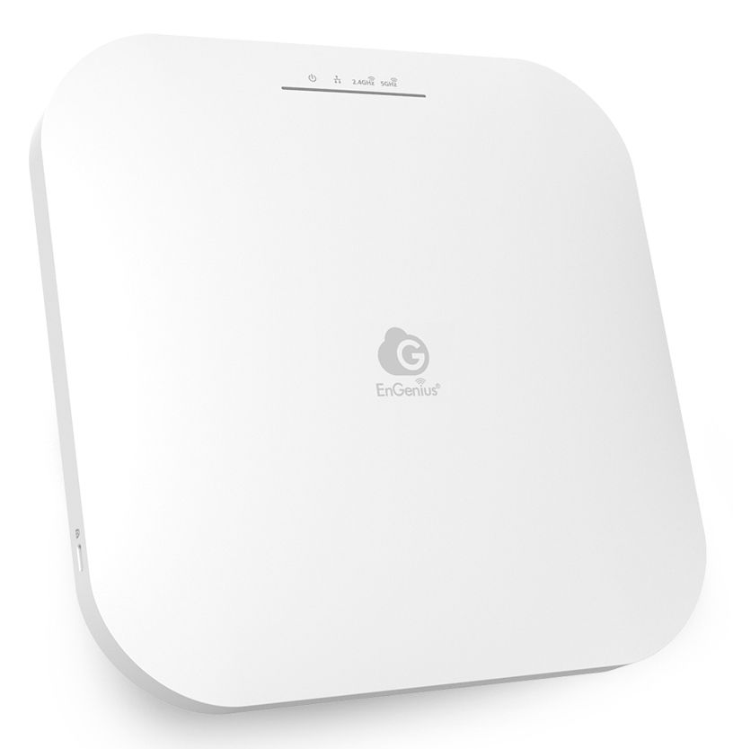 ECW212L - Punto de Acceso EnGenius WiFi 6 Dual Band 1xRJ45 Ethernet LAN 2.5 GbE PoE 8 Antenas Integradas 5dBi Techo/Pared Blanco (ECW212L)