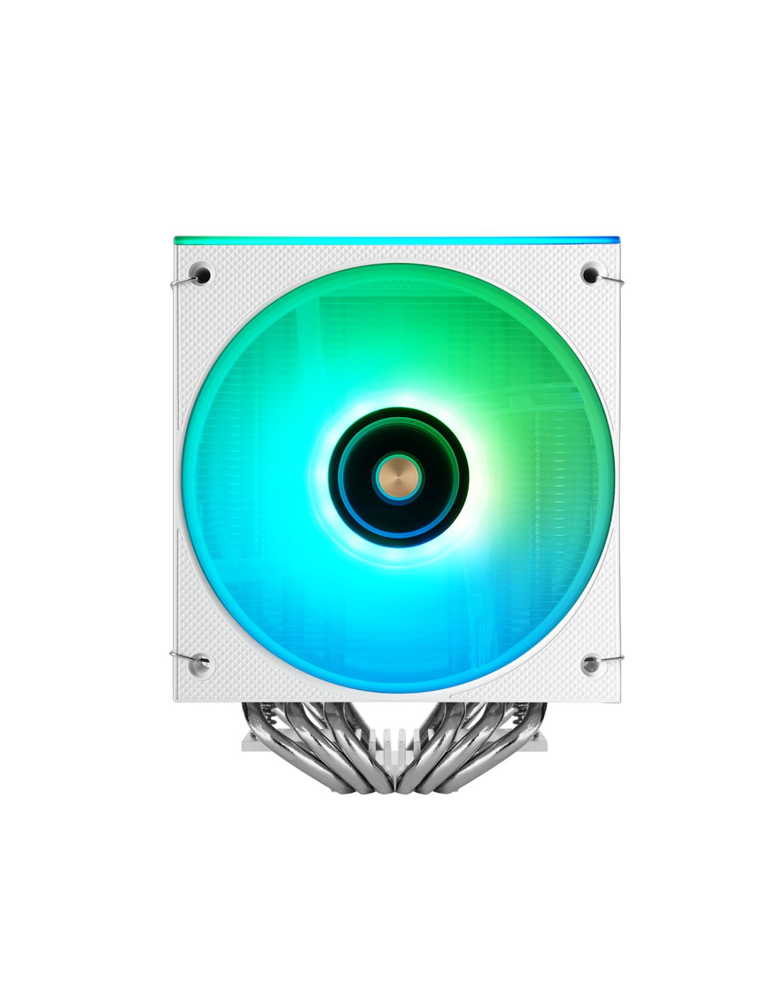 MCPUX26W - Ventilador CPU Mars Gaming ARGB 350w 2x120mm Blanco (MCPUX26W)