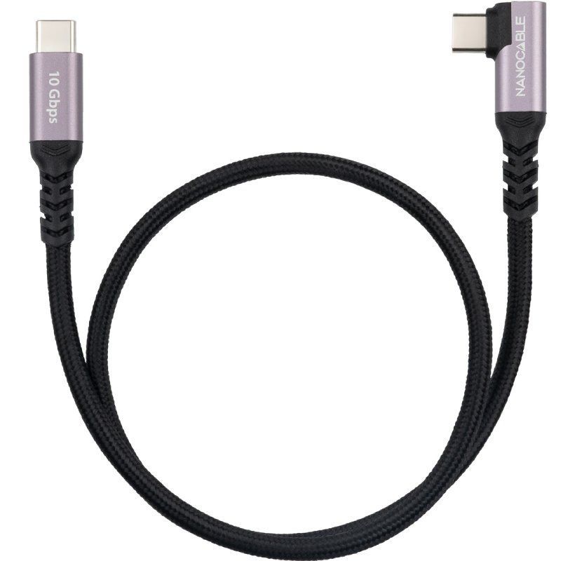 10.01.4703 - Cable Nanocable USB-C/M a USB-C/M PD 100W 3m Negro (10.01.4703)