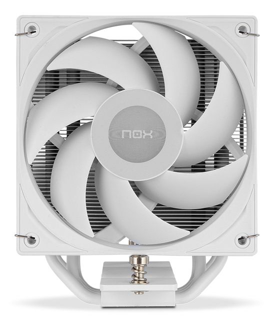 NXHUMMERR400WH - Ventilador CPU NOX R-400 con Disipador Multisocket 120mm Blanco (NXHUMMERR400WH)