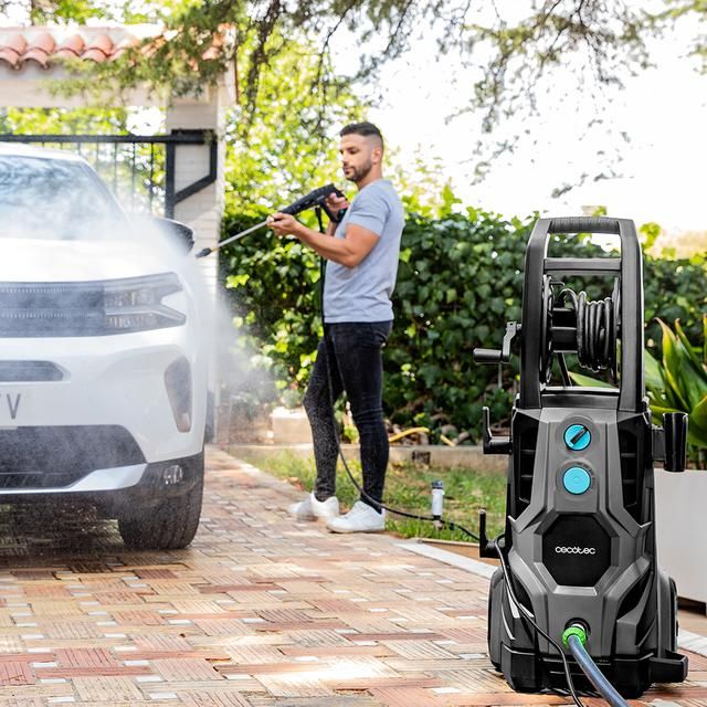 08140 - Hidrolimpiadora Cecotec HydroBoost 3200 TotalClean, con motor brushless. Especial para el hogar, el jard�n o el coche. Potente, eficaz y f�cil de transportar. M�xima potencia de 3200W. (08140)