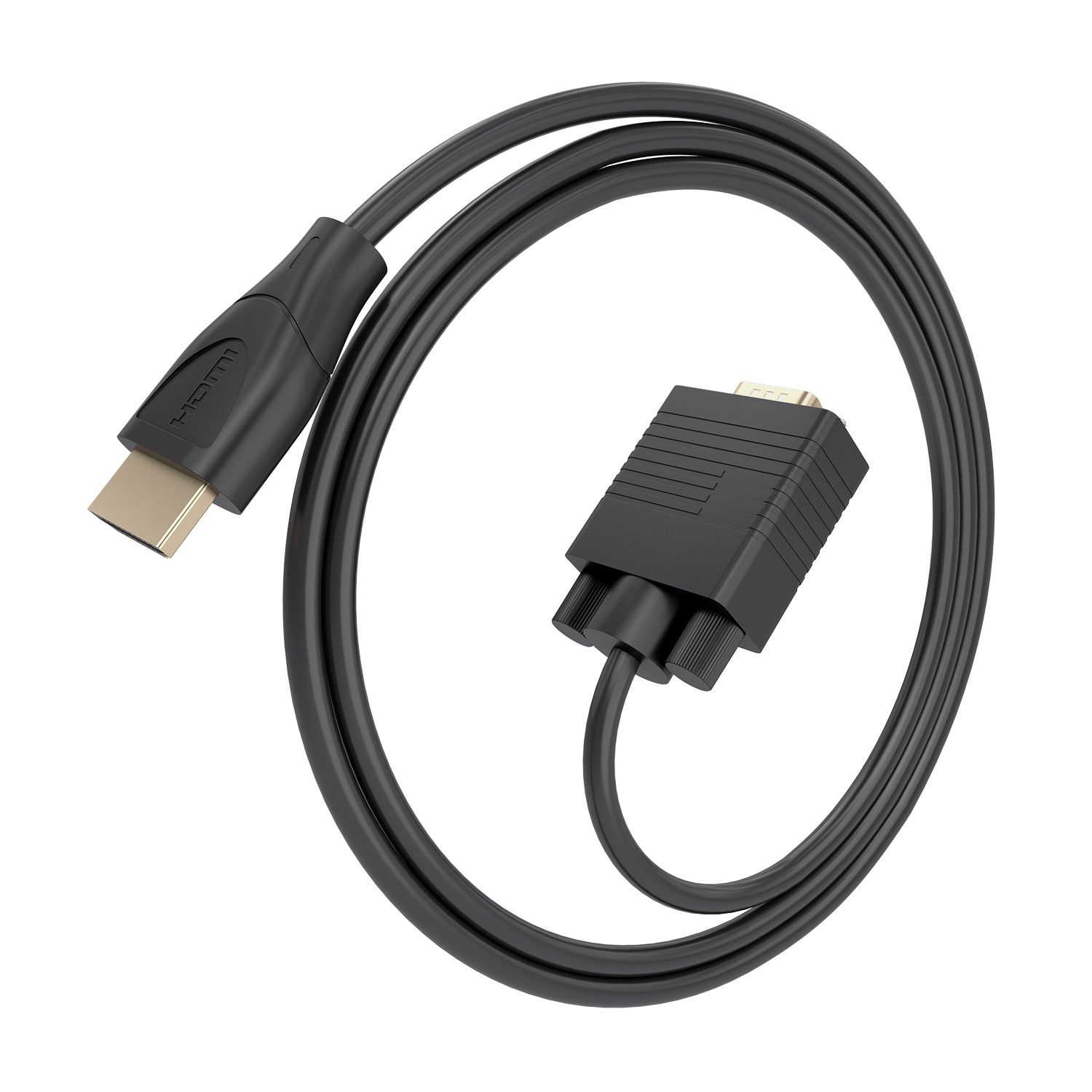 A122-1011 - Conversor AISENS VGA/M a HDMI A/M 1.5m Negro (A122-1011)