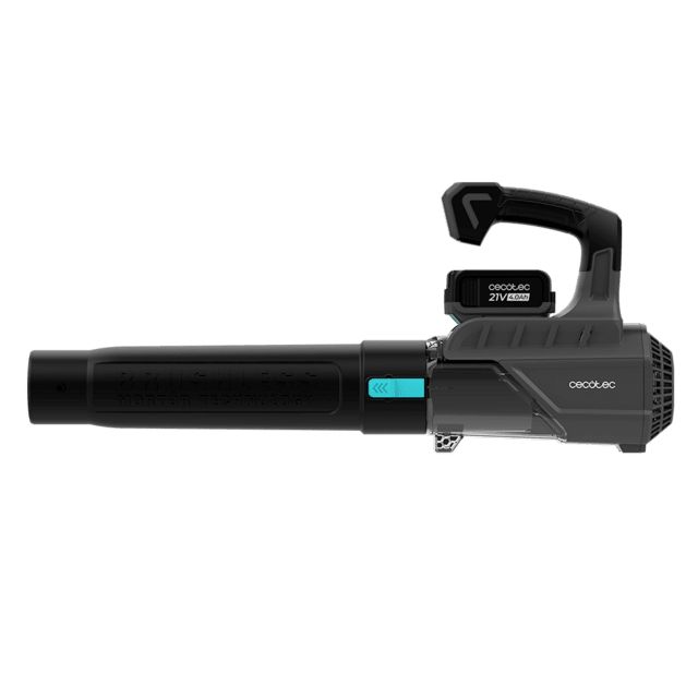A01_EU01_102510 - Soplador Cecotec AirForce 4000 Bazooka Turbo, alta potencia. Bater�a 21V. Motor sin escobillas, Brushless. Tecnolog�a Xmotor. Velocidad hasta 200km/h. Volumen hasta 740 m�/h. Funci�n turbo.(A01_EU01_102510)