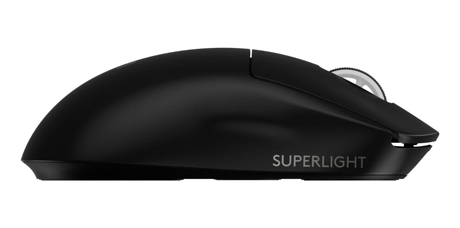 LOG-MOU PRO X SUPLIGHT 2 BK - Rat�n Gaming Logitech Pro X Superlight 2 Diestro �ptico RF Wireless 32000dpi 5 Botones Negro (910-006631)