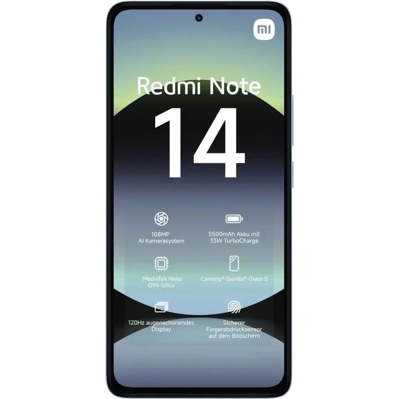 XIA-SP NOTE14 8-256 BL V2 - Smartphone XIAOMI Redmi Note 14 6.67
