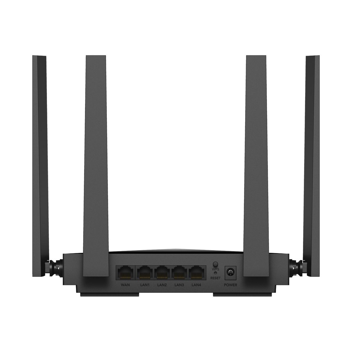 WR3600 - Router CUDY BE3600 ARM Cortex A7 WiFi 7 Dual Band 5xRJ45 Ethernet LAN GbE 4 Antenas Externas 2x2 5.5dBi Negro (WR3600)