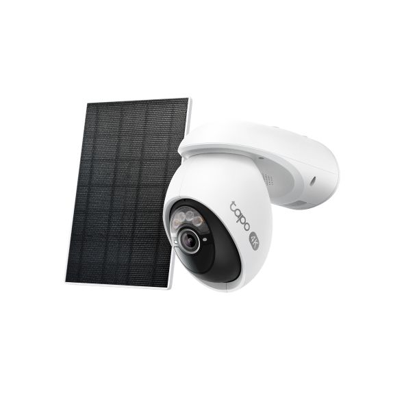 TC92 KIT - C�mara IP TP-Link Sensor CMOS 4K 8mp USB Micr�fono/Altavoces Integrados WiFI Ethernet IP65 Solar Bater�a Visi�n Nocturna/IR Exterior Techo/Pared Blanca (TC92 KIT)