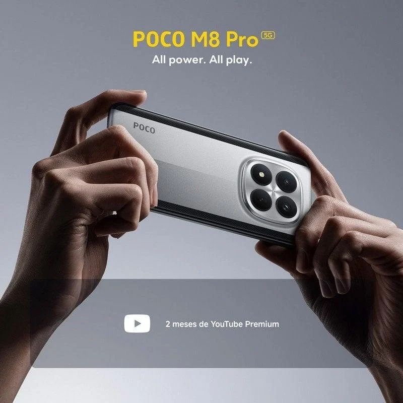 XIA-SP POCO M8P 5G 12-512GRE - Smartphone XIAOMI POCO F8 Pro 6.59