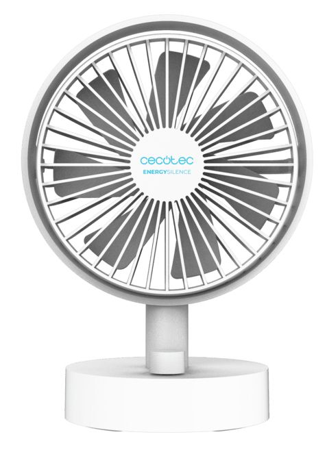 08354 - Ventilador Cecotec EnergySilence 2000 Portable Desk, de sobremesa de bater�a con 2000 mAh, oscilaci�n autom�tica e inclinaci�n ajustable. Su di�metro de 6 pulgadas o 15 cm (08354)
