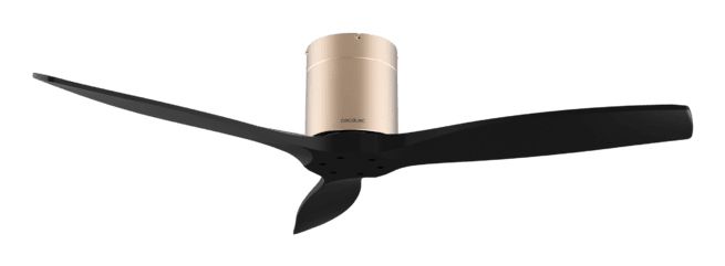 08512 - Ventilador Cecotec EnergySilence Aero 5500 Connected Ventilador de techo de 40 W y 52? con mando a distancia, control por wifi y protecci�n IP44, 6 velocidades, 3 aspas, modo winter-summer y temporizador de hasta 8 horas.(08512)