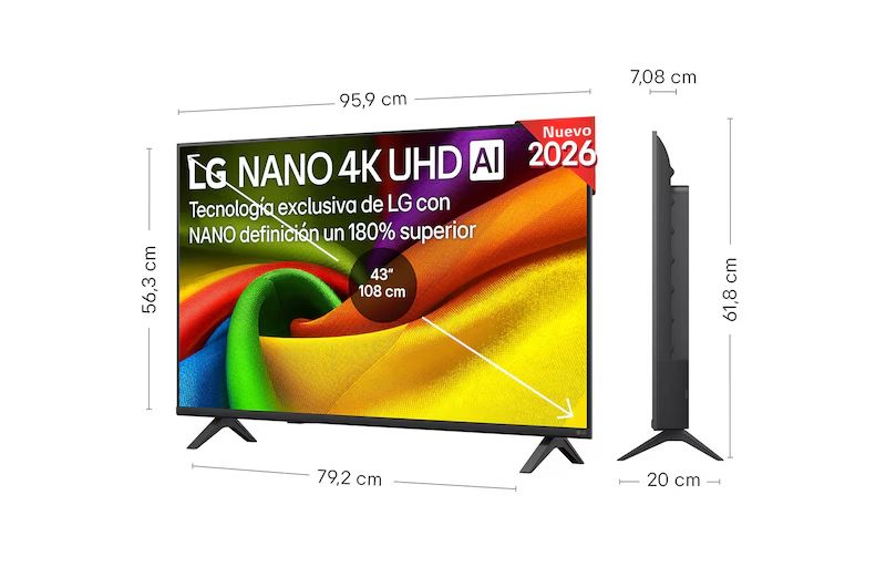 LGE-TV 50NU850B6LA - Televisor LG 50