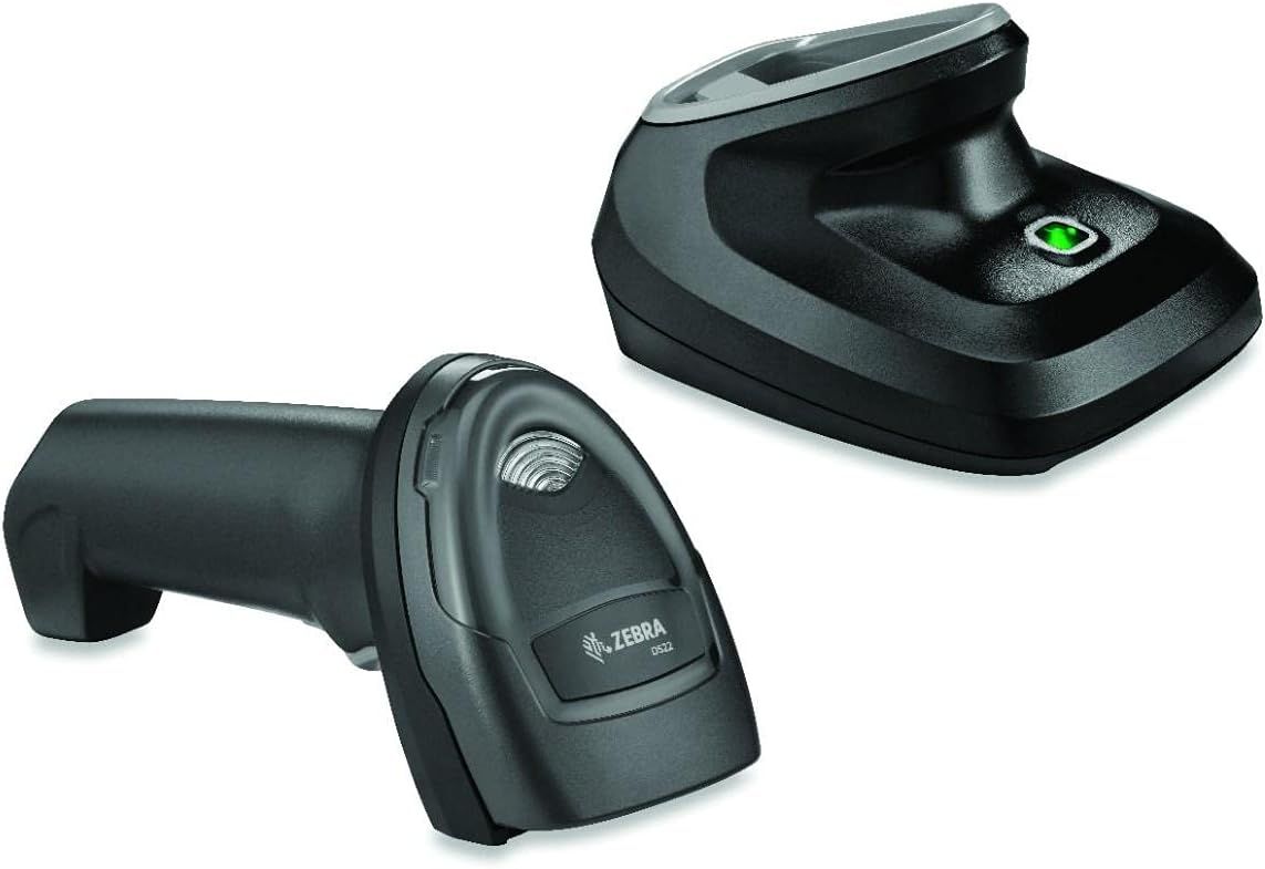 DS2278SR7U2100P - Escaner de mano Zebra DS2278 1D/2D. Wireless con base de carga Usb. Negro(DS2278-SR7U2100PRW)