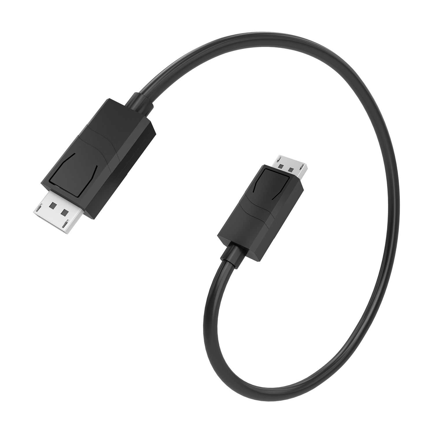 A149-1016 - Cable AISENS DP 1.4/M a DP 1.4/M 8K 60Hz 0.6m Negro (A149-1016)