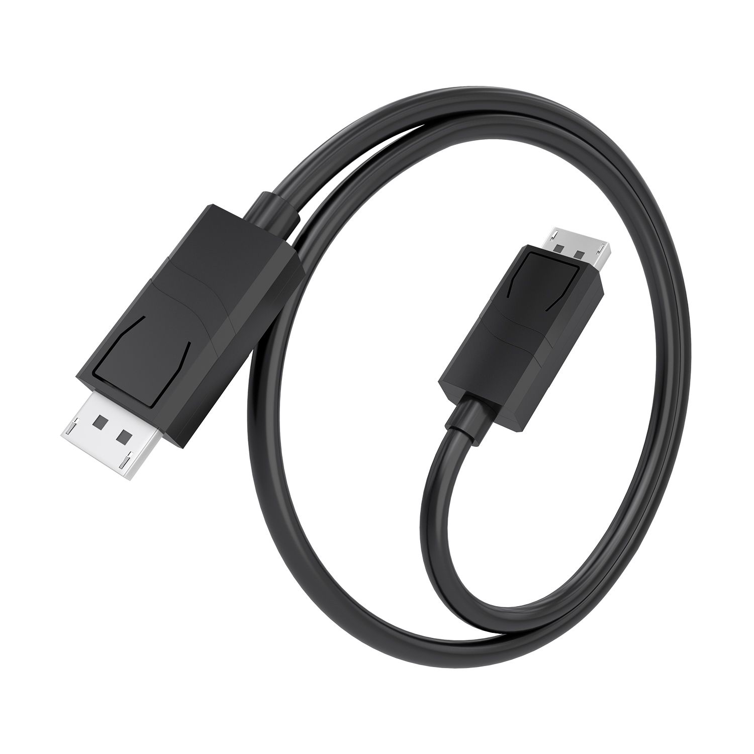 A149-1017 - Cable AISENS DP 1.4/M a DP 1.4/M 8K 60Hz 1m Negro (A149-1017)