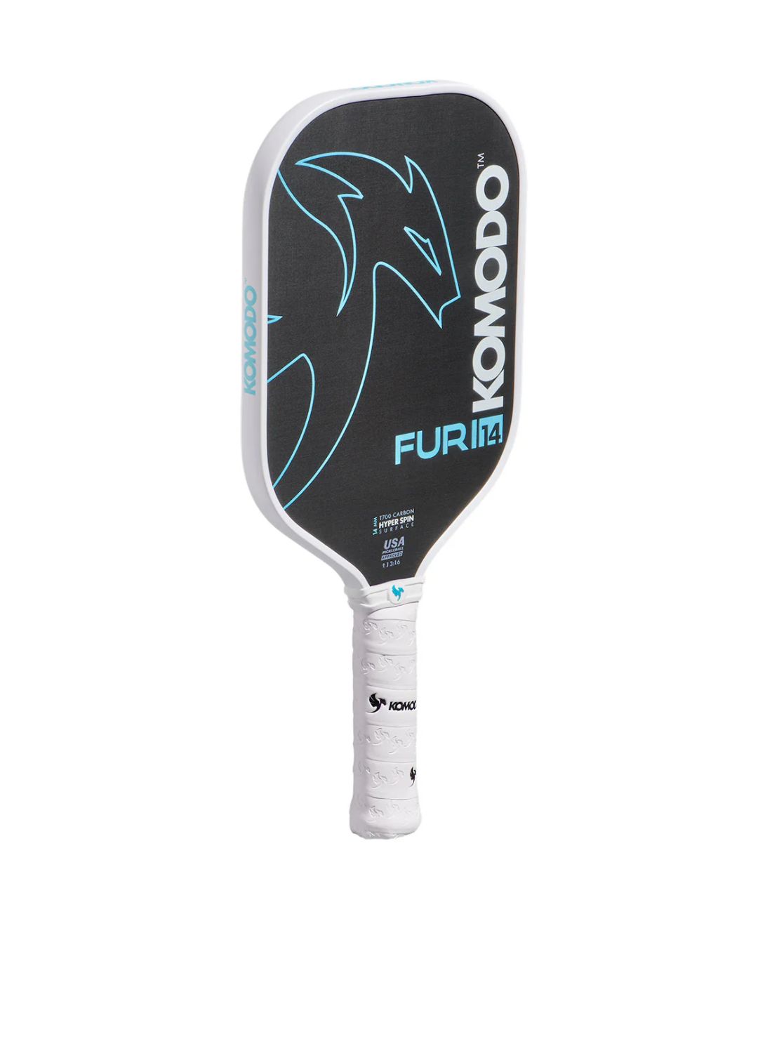 KOMODO FURI BLUE14 - Pala de Pickleball Komodo Furi 14mm Azul (KOMODO FURI.SUPERFICIE CARBONO T700. NUCLEO POLIPROPILENO HONEYCOMB ALTA (BLUE14)