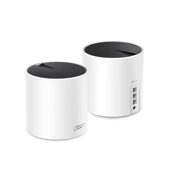 DECO X55 - Sistema Mesh TP-Link AX3000 3xRJ45 Ethernet WAN WiFi 6 Dual Band Antena Interna Pack 2 Blanco (DECOX55-2PK)