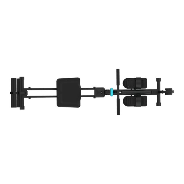 A01_EU01_118904 - Remo de Fitness Cecotec Drumfit Rower CompactROW. Resistencia hidr�ulica ajustable en 12 niveles, Soporta hasta 110 kg, dise�o plegable. (A01_EU01_118904)