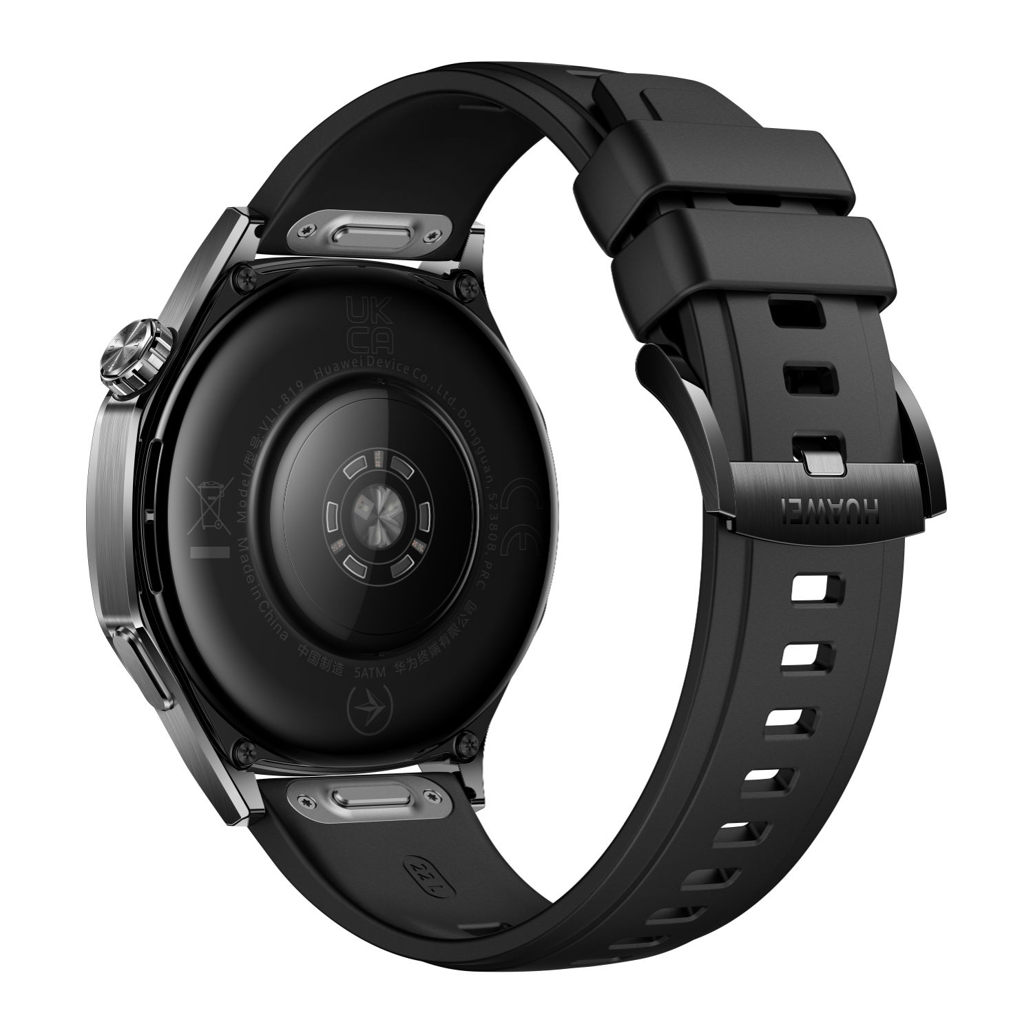 55020DKM - Smartwatch Huawei Watch GT5 AMOLED Digital 1.32? 46mm Micr�fono/Altavoces Integrados NFC Bluetooth 5.2 IP69K GPS Cuerpo/Correa Negros (55020DKM)