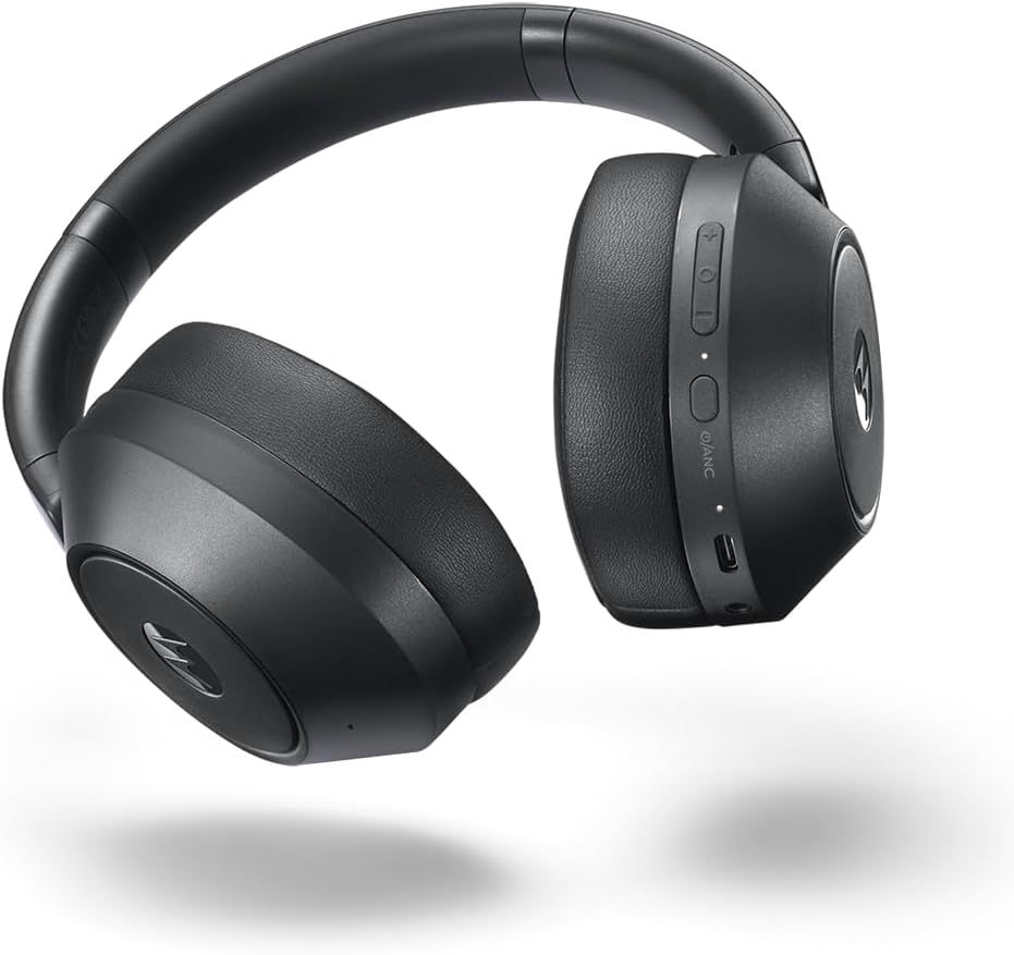 253XT800ANCBLACK - Auriculares Motorola XT800 ANC Wireless, cancelacion ruido, Negro (253XT800ANCBLACK)