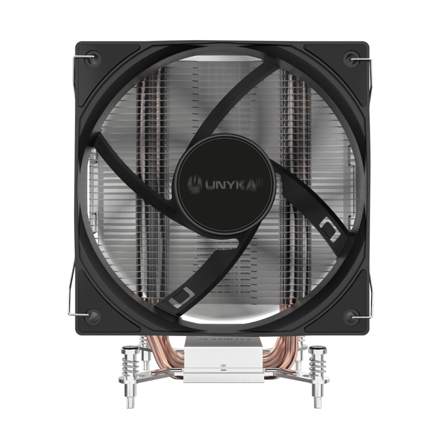 UK326002 - Refrigeraci�n CPU UNYKA UNYCOOL H61 Multisocket Ventilador PWM 120mm Negro/Gris (UK326002)