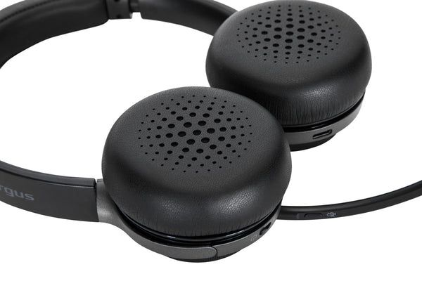 AEH104GL - Auriculares+Micrfono TARGUS Supra-Aurales Binaurales USB-C 3.5mm Bluetooth 5.0 Negro (AEH104GL)