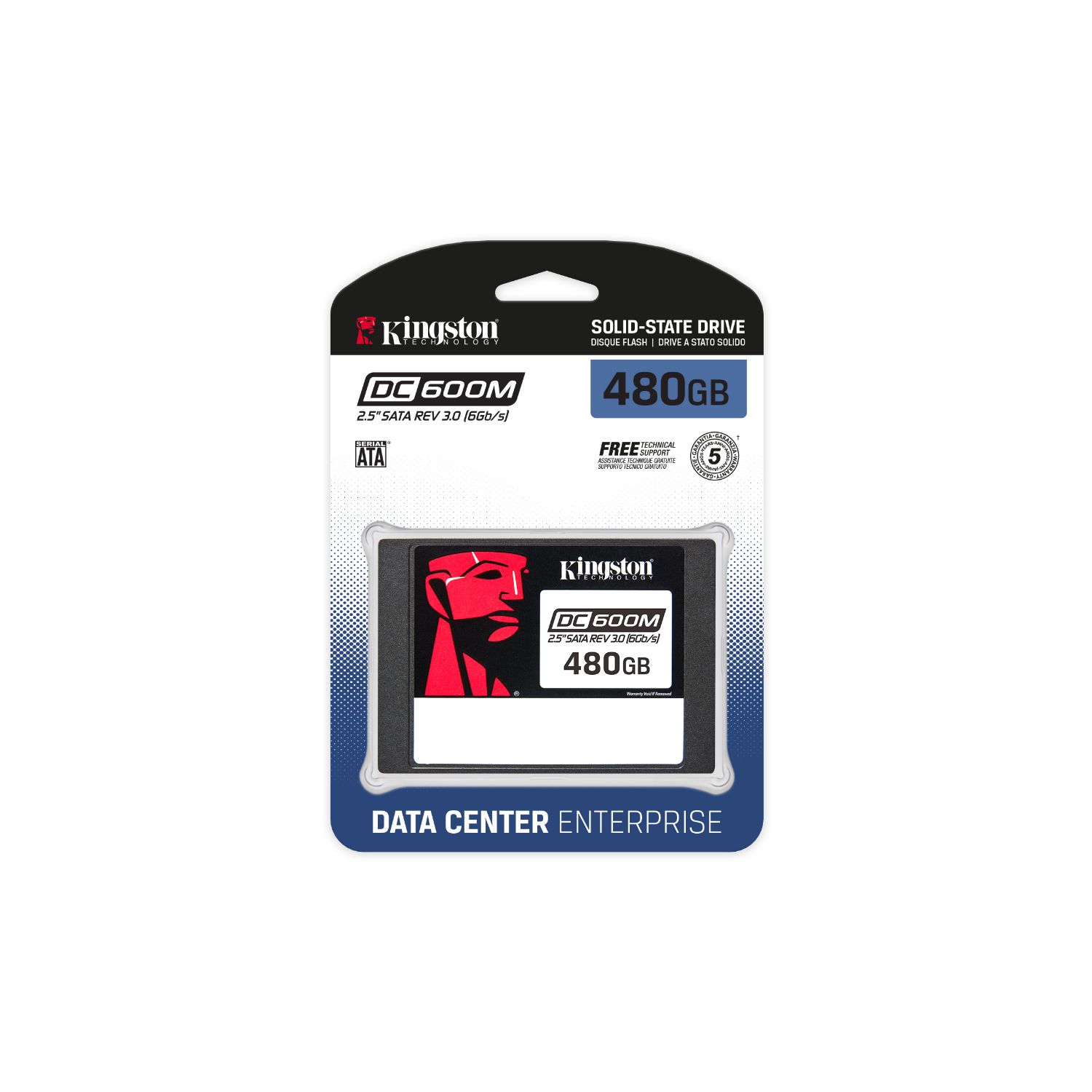 SEDC600M/480G - Disco SSD Kingston 2.5