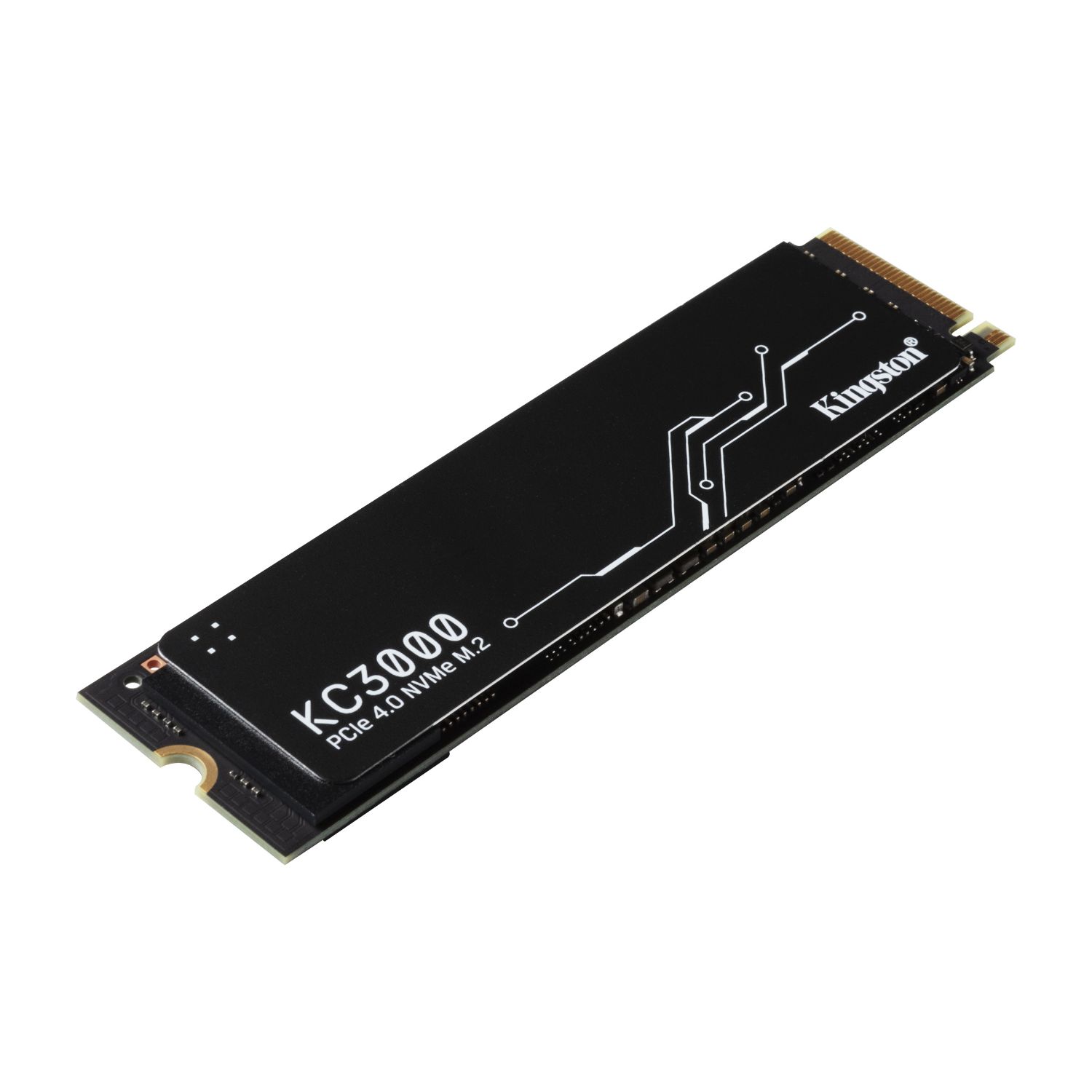 SKC3000D/4096G - Disco SSD Kingston KC3000 4Tb M.2 NVMe PCIe 4.0 3D TLC Lectura 7000 Mb/s Escritura 7000 Mb/s (SKC3000D/4096G)