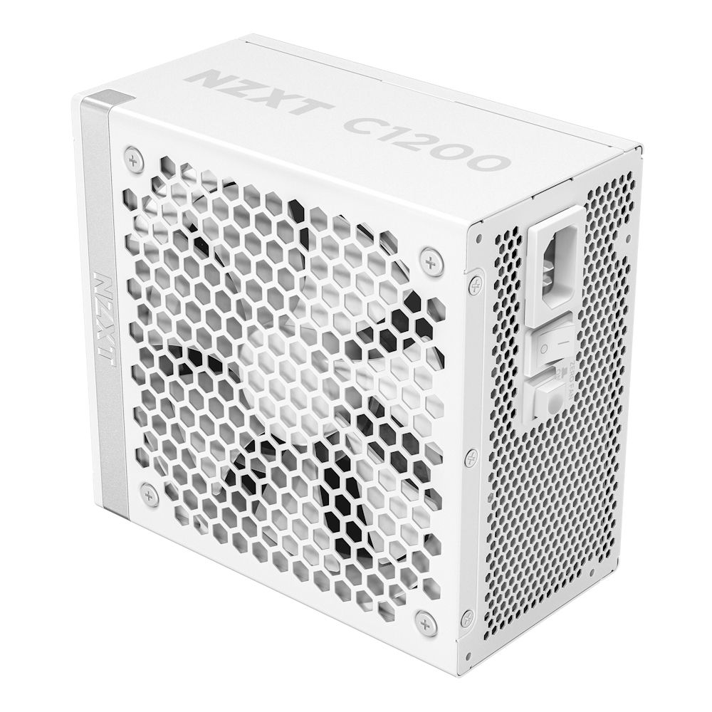 PA-2G2BW-EU - Fuente NZXT C1200 1200W ATX PFC Activo 91.6% 24-pin ATX 4xMolex 80 Plus Gold Blanca (PA-2G2BW-EU)