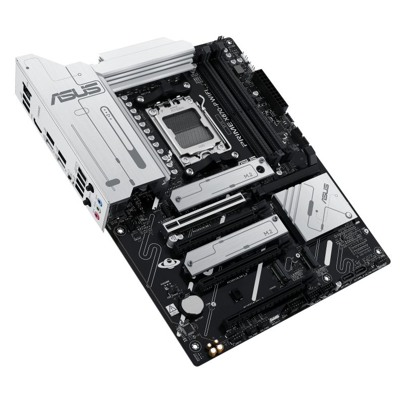 90MB1IS0-M0EAY0 - Placa base ASUS PRIME X870-P WIFI: (AM5) 4xDDR5 M.2 SATA3 PCIe USB 2.0 USB-A 3.0/3.1 USB-C 4.0 DP 1.4a HDMI 2.1 RJ45 7.1 ATX WiFi 5 Bluetooth 5.4 2.5 Gigabit Ethernet