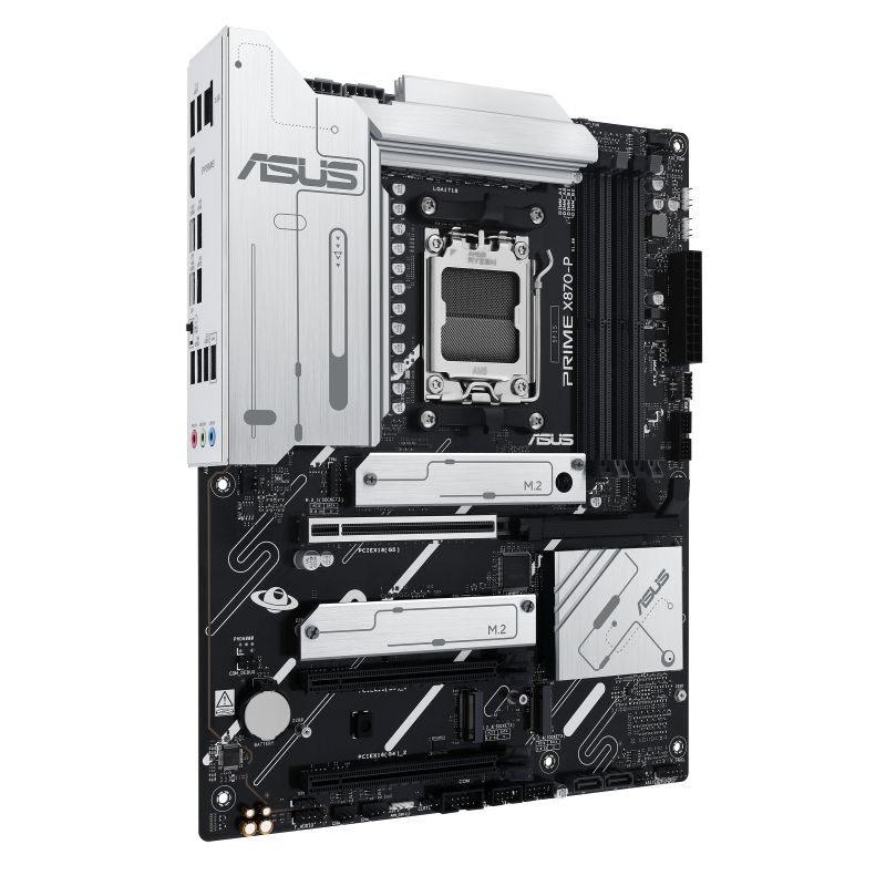 90MB1IT0-M0EAY0 - Placa base ASUS PRIME X870-P: (AM5) 4xDDR5 M.2 SATA3 PCIe USB 2.0 USB-A 3.0/3.1 USB-C 4.0 DP 1.4a HDMI 2.1 RJ45 7.1 ATX 2.5 Gigabit Ethernet